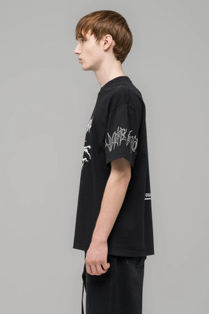 ARMOUR T-SHIRT - FADED BLACK