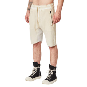 MST 385 Ivory Oil Shorts