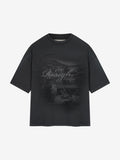 VINTAGE TAVERNA T-SHIRT - BLACK WASHED