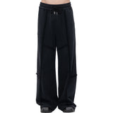DECONSTRUCTION SWEATPANTS - BLACK WASHED