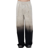 GRADIENT DECONSTRUCTION SWEATPANTS - WASHED BLACK