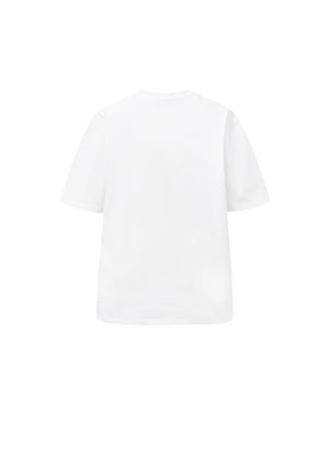 LETTIRNG T-SHIRT - WHITE