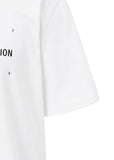 LETTIRNG T-SHIRT - WHITE