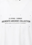 LETTIRNG T-SHIRT - WHITE