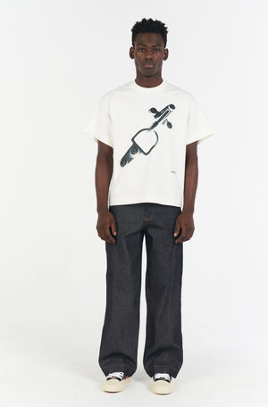 LOCKER TEE - OFF WHITE