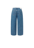 MENS RECYCLE COTTON DENIM - MID BLUE