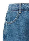 MENS RECYCLE COTTON DENIM - MID BLUE