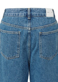 MENS RECYCLE COTTON DENIM - MID BLUE