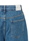 MENS RECYCLE COTTON DENIM - MID BLUE