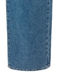 MENS RECYCLE COTTON DENIM - MID BLUE