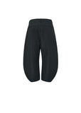 MEN'S CURVED SILHOUETTE PANTS - BLACK
