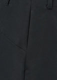 MEN'S CURVED SILHOUETTE PANTS - BLACK