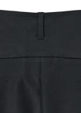 MEN'S CURVED SILHOUETTE PANTS - BLACK