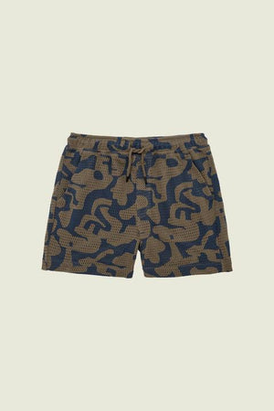 MOREL PUZZLOTEC NET SHORTS - ROYAL BLUE