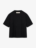 FLORAL CHAIN T-SHIRT - BLACK