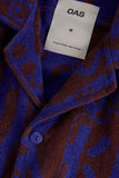 THENARDS JIGGLE CUBA TERRY SHIRT - BURGUNDY