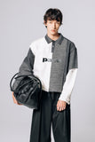 HATCHE POLO SHIRT - BLACK