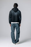 UNIFORMA ZIP HOODIE  - STONE BLACK