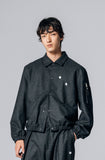 BRUTALIST COACH JACKET  - GREY
