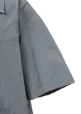 POCKET HALF SHIRTS - GREY