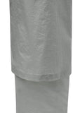 SHEER LAYERED PANTS - GREY