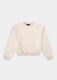 OUTLINE LOGO CREWNECK - STONE