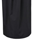 TWO TUCK WIDE SHORTS - BLACK