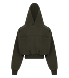 DOUBLE DOUBLE HOODIE - MILITARY