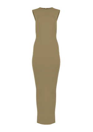 SLEEVELESS MAXI - COTTON SPANDEX CORK
