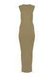 SLEEVELESS MAXI - COTTON SPANDEX CORK