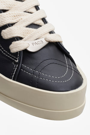 BR-01 LEATHER SHOES - BLACK