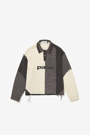 HATCHE POLO SHIRT - BLACK