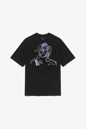 PRAGMATISM TEE - STONE BLACK