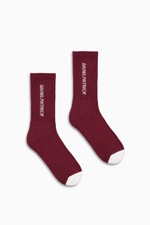DP Logo Sock - Maroon