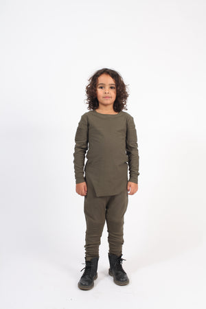 CUBITI BLOUSE OLIVE
