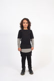 LINGUAE T-SHIRT BLACK