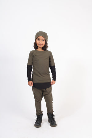 LINGUAE T-SHIRT OLIVE