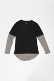 LINGUAE T-SHIRT BLACK