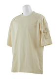 JJ IVORY DETAILED TEE
