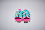SUICOKE OLAS-ECS TURQOISE/PINK
