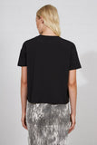 W TS 404 BLK TEE01403902