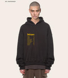 HOODIE CHARCOAL DEFRANCE CITIES